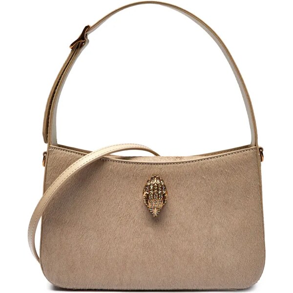 Kurt Geiger Kožená kabelka na rameno BOND 62515876