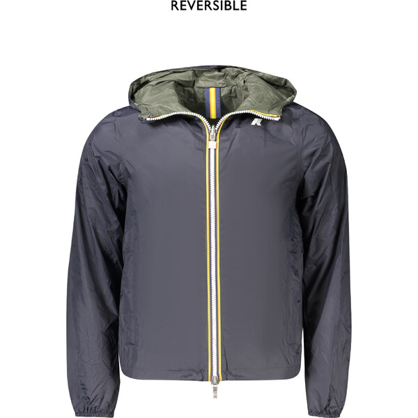 Pánska športová bunda K-WAY modrá 64702888