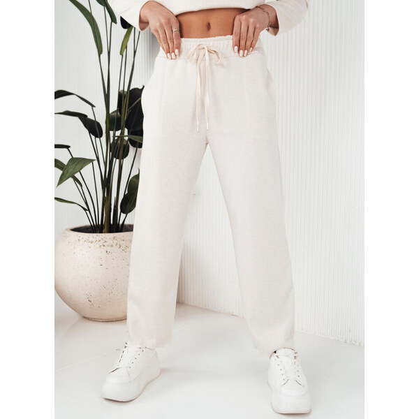 BASIC Smotanové široké nohavice LURION UY1894 49270715