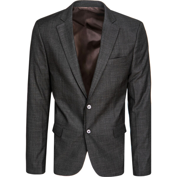 BASIC Čierne pánske ležérne sako MX0621 59057384