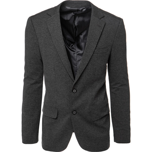 BASIC Tmavosivé pánske sako MX0624 59057386