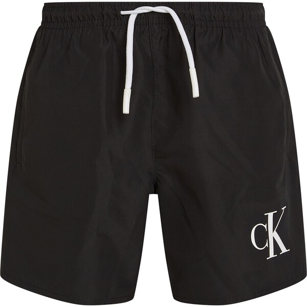 Calvin Klein Swimwear Plavecké šortky čierna / biela 62529959