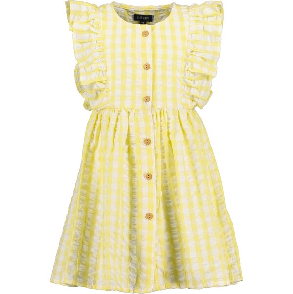BLUE SEVEN Šaty žltá / biela 62745005