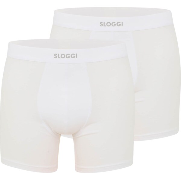 SLOGGI Boxerky EVER Ease sivá / biela 62530624