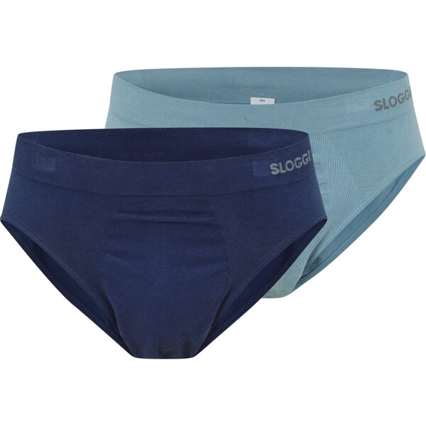 SLOGGI Nohavičky GO dymovo modrá / tmavomodrá 62530618