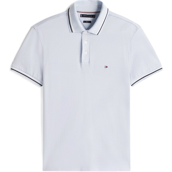TOMMY HILFIGER Tričko námornícka modrá / pastelovo modrá / biela 65143400