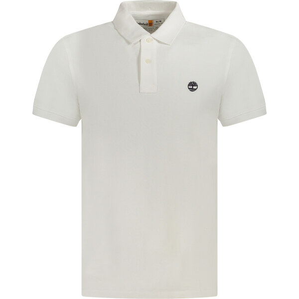 Biele pánske polo tričko Timberland 64703190