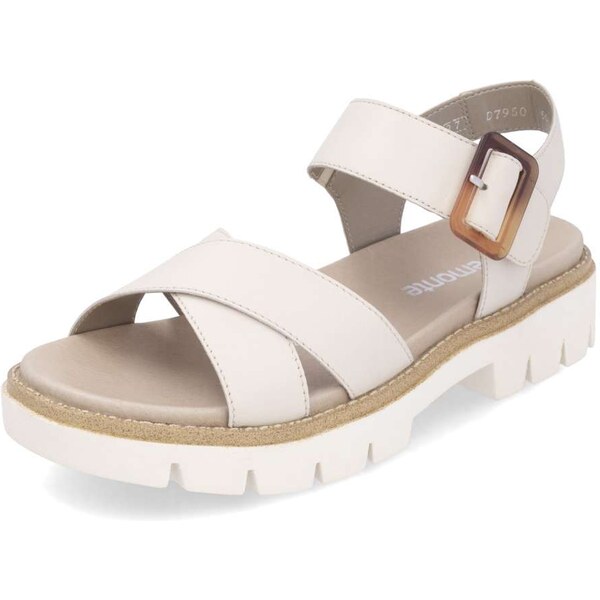 RIEKER Dámske sandále REMONTE D7950-60 béžová S5 62546590