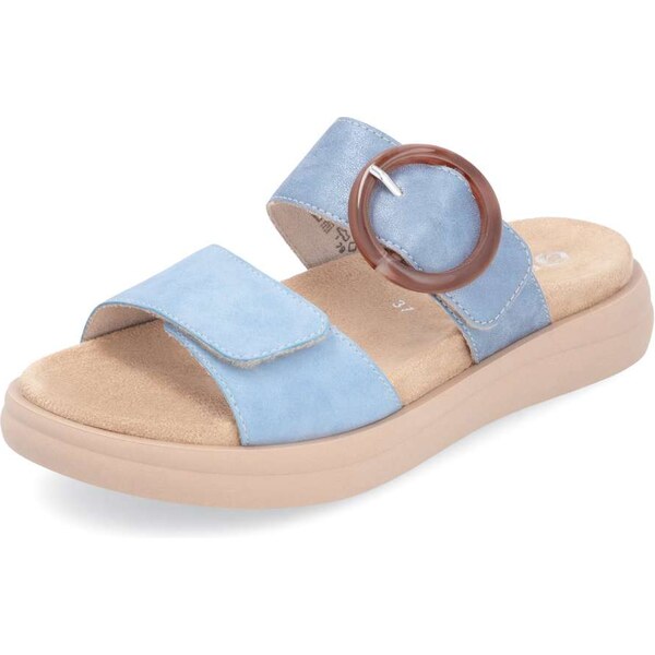 RIEKER Dámske šľapky REMONTE D2N51-10 modrá S5 62550406