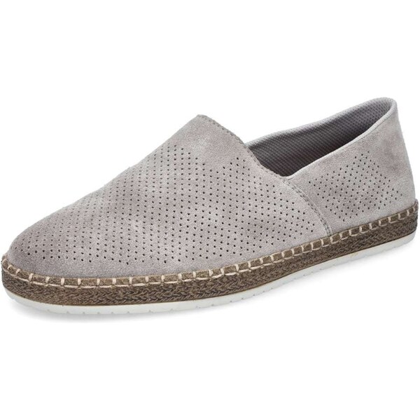 Pánske mokasíny RIEKER B5285-42 sivá S5 62550484