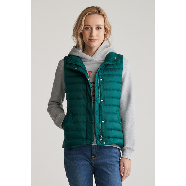 VESTA GANT LIGHT DOWN VEST DEEP FOREST 57940460