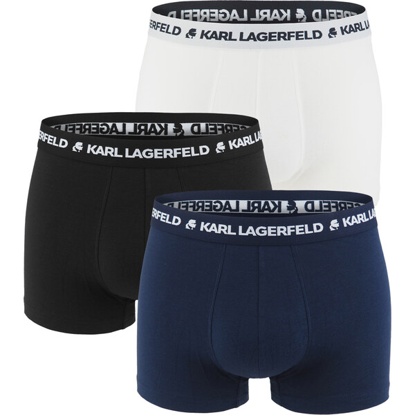 KARL LAGERFELD - boxerky 3PACK organic cotton KARL LAGERFELD black & 62556978