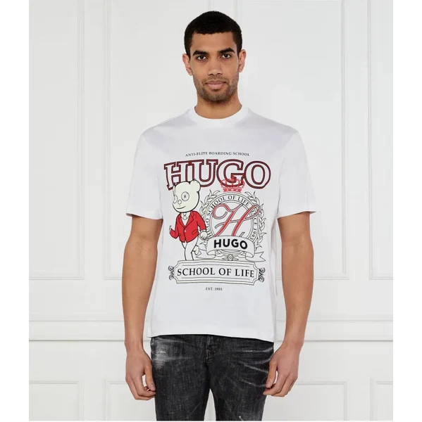 HUGO Tričko Daporoni | Loose fit 62557995