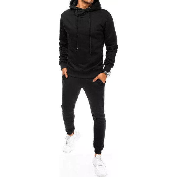 BASIC Čierna pánska tepláková súprava AX0671 42114085