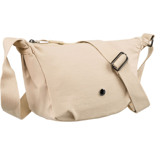 Sportowa listonoszka damska z poliestru w beżowym kolorze - Peterson 62558226