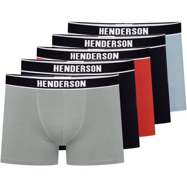 Pánske boxerky 5 Pack 42704 Soon - HENDERSON 62560326
