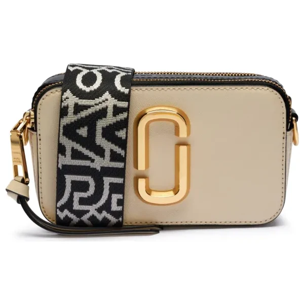 Marc Jacobs Kožená crossbody kabelka THE SNAPSHOT 62561913