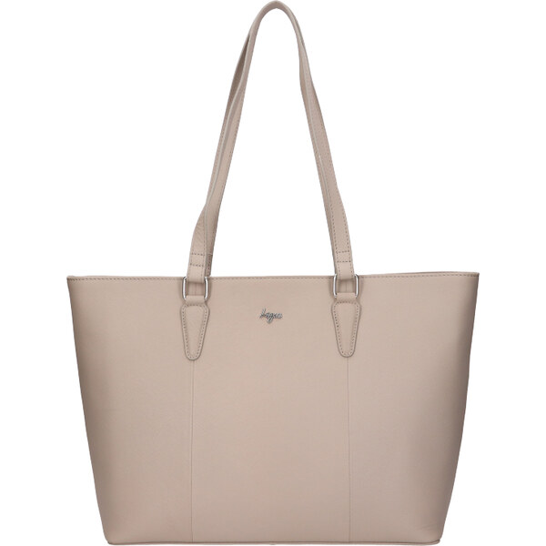 Lagen Dámska kožená kabelka BLC-224/2777 béžová 64196542