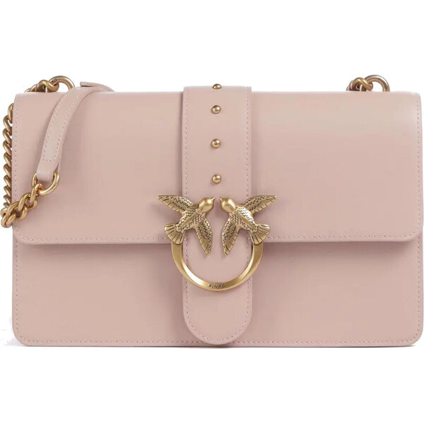 Pinko Dámska kožená crossbody kabelka 100053 A0F1 O81Q 66591473