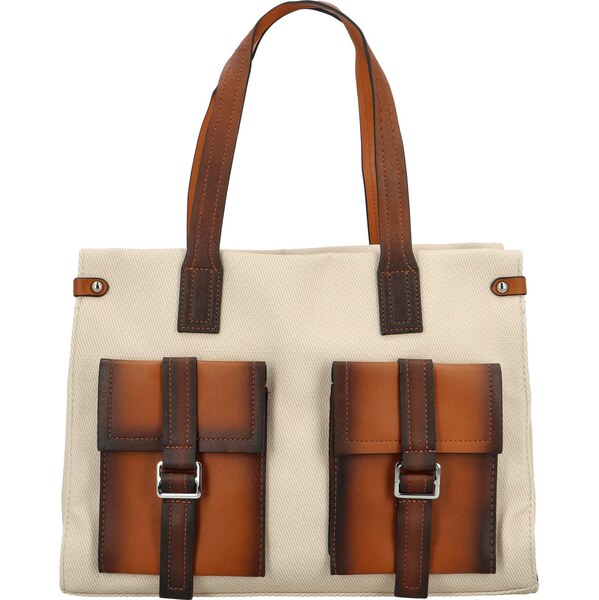 Dámska kabelka cez rameno krémová - Maria C Samantha krémová 62600869