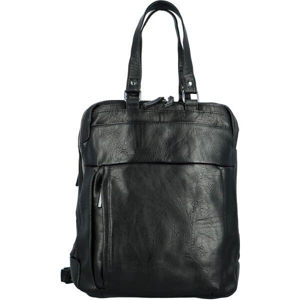 Dámsky kabelko/batoh čierny - Paolo bags Milton čierna 62600862