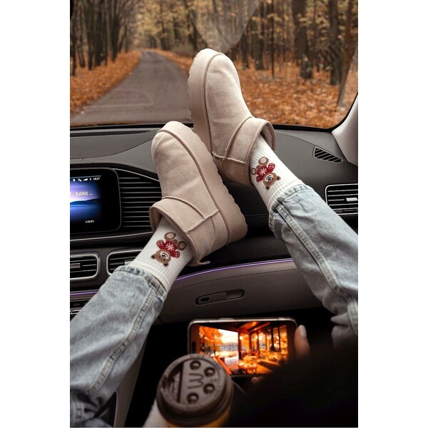 Dámske ponožky Milena 0200-132 Medvedík 37-41 66908967