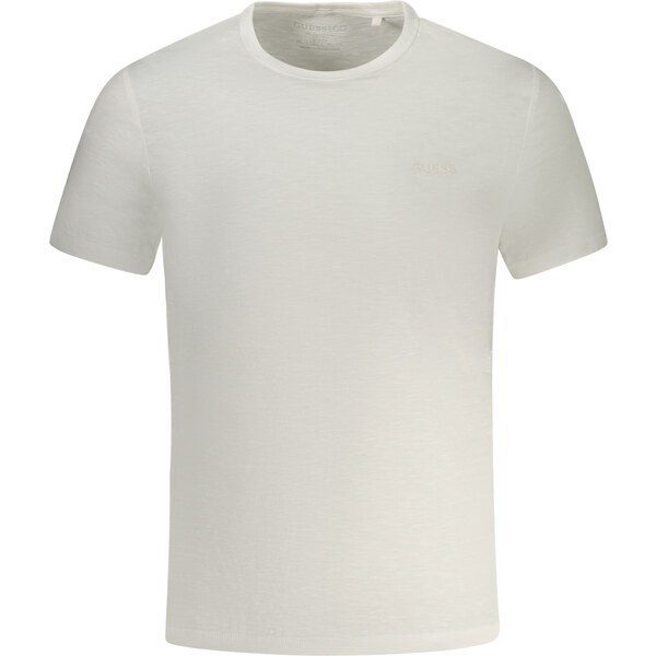 Biele tričko GUESS JEANS s krátkym rukávom 64710987