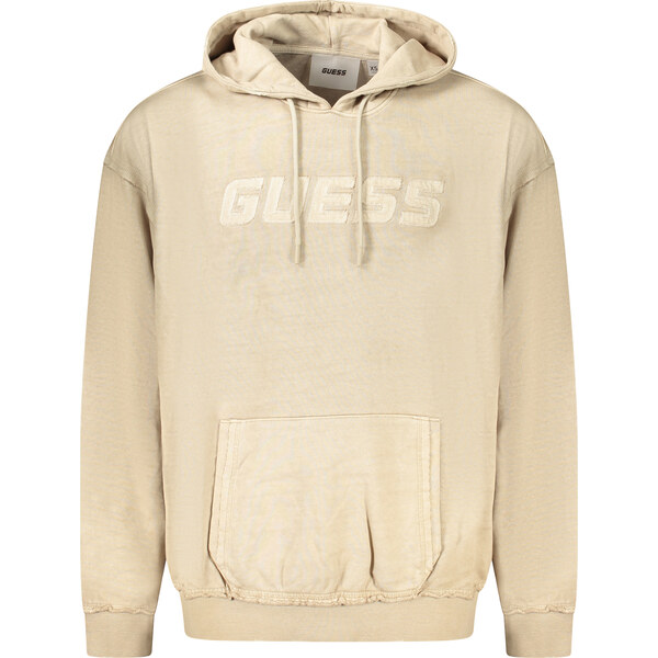 GUESS JEANS Pánska béžová mikina GUESS 64704782
