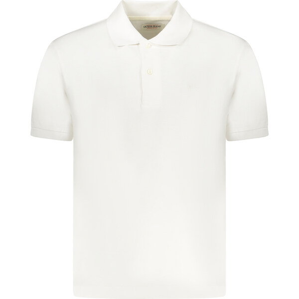 Biele pánske polo tričko GUESS JEANS 64710833