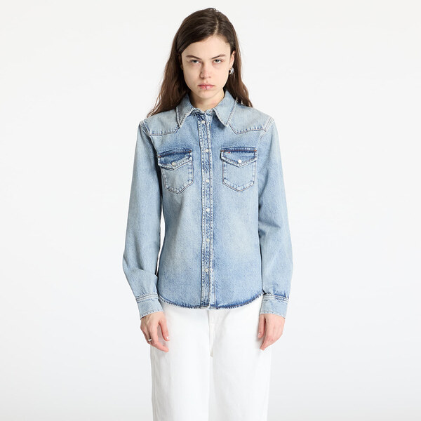 Tommy Hilfiger Košeľa Tommy Jeans Regular Western Shirt Denim M 62578019