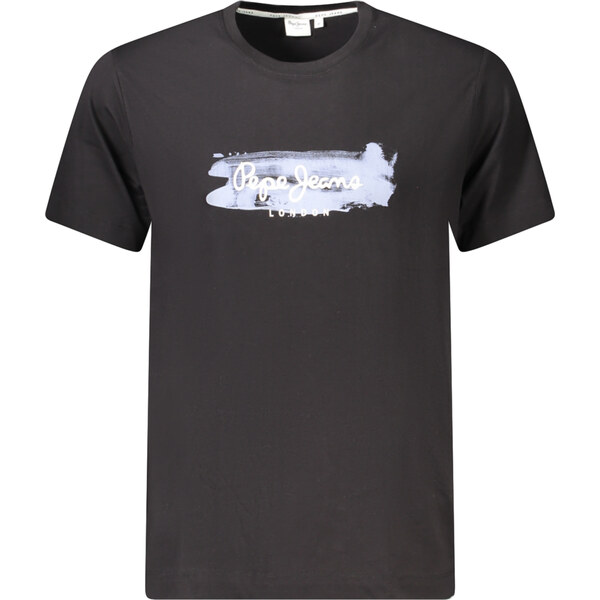 Čierne tričko Pepe Jeans s krátkym rukávom 64704216