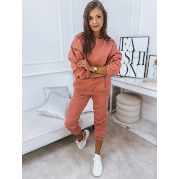 BASIC Lososovo ružová tepláková súprava ARIELLA PREMIUM AY0725 35493647