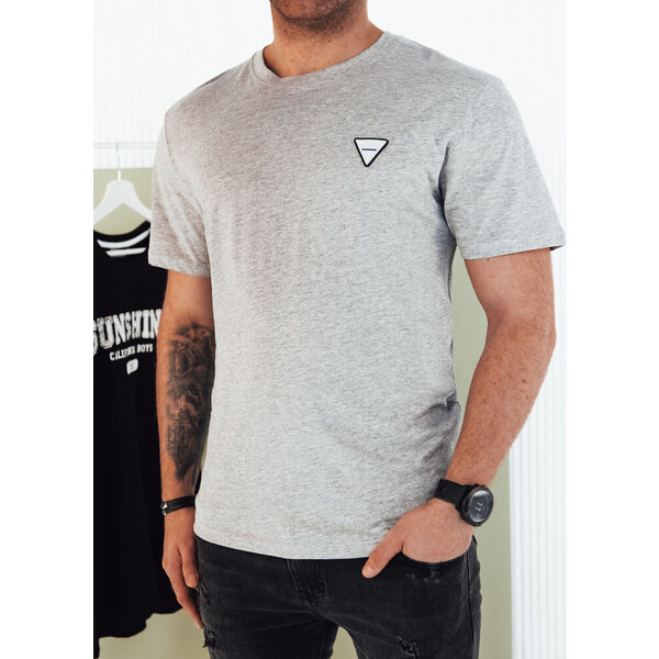 Sivé pánske basic tričko RX5441 49971475