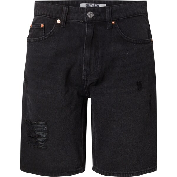 Only & Sons Džínsy ONSEDGE čierny denim 62583928