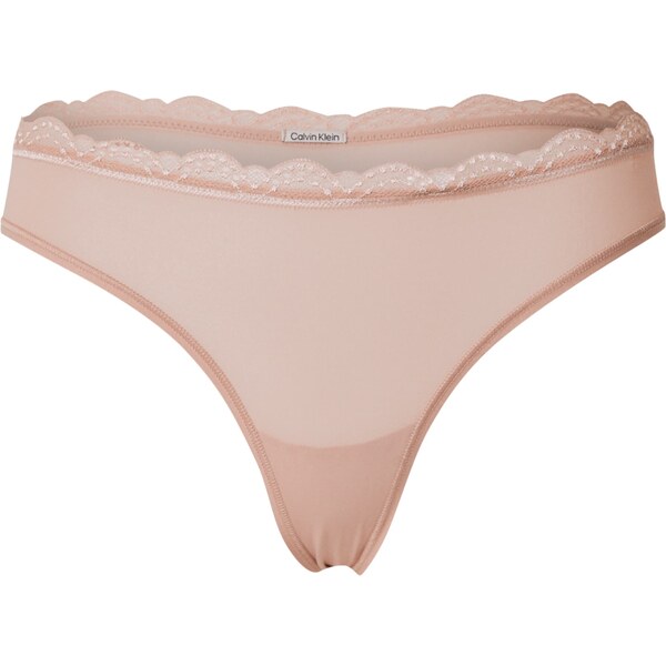 Calvin Klein Underwear Tangá béžová 62583959