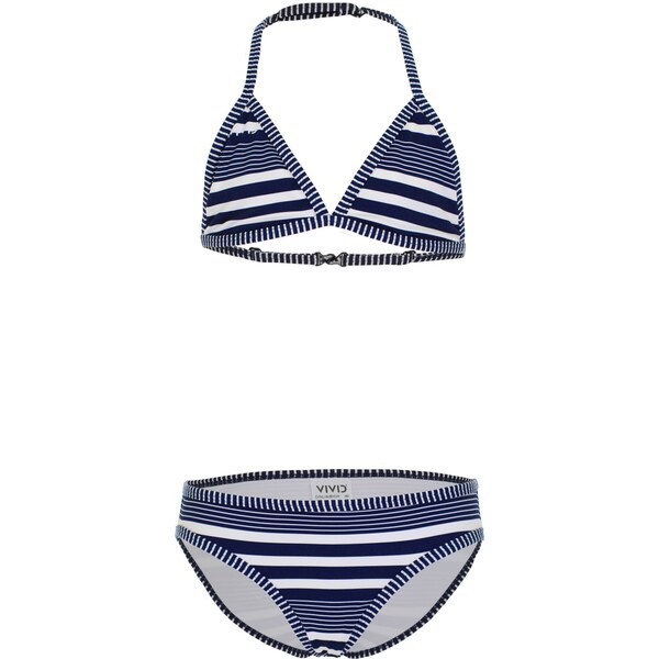 VIVID Bikiny námornícka modrá / biela 62584082