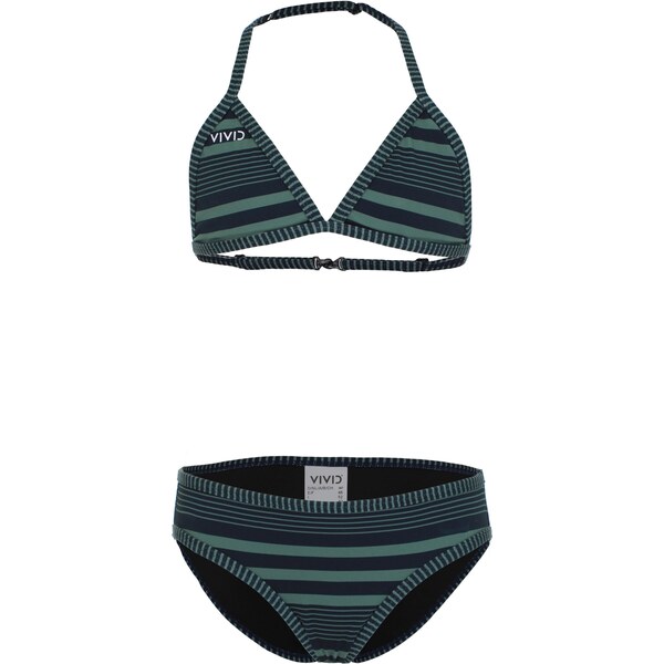 VIVID Bikiny tmavomodrá / zelená 62584107