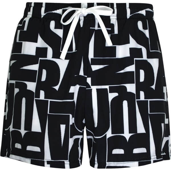 wavebreaker Plavecké šortky čierna / biela 62584112