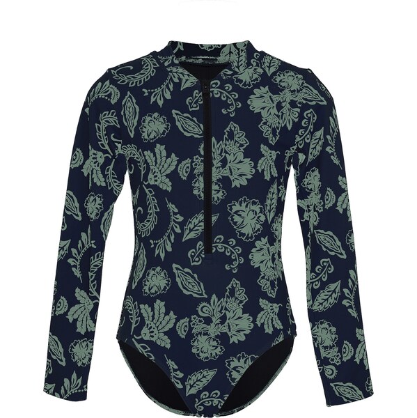 VIVID Jednodielne plavky tmavomodrá / tmavozelená 62584114