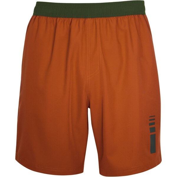 wavebreaker Plavecké šortky mandarínková / čierna 62584118