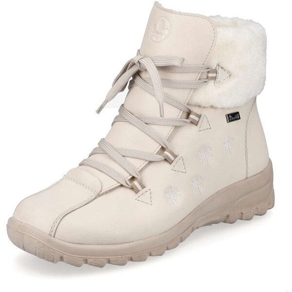 Dámska členková obuv RIEKER L7106-60 béžová W5 36309188