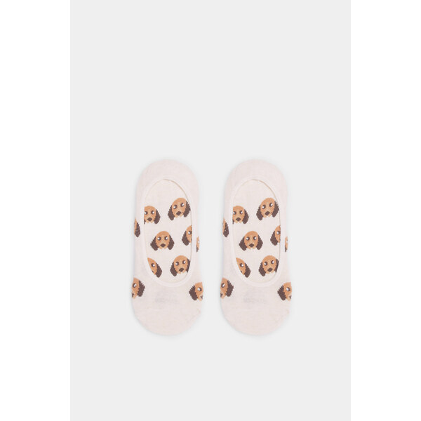 SPRINGFIELD Neviditeľné ponožky s motívom psov 62595739