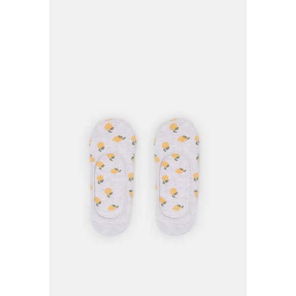 SPRINGFIELD Neviditeľné ponožky s citrónovým vzorom 62595742