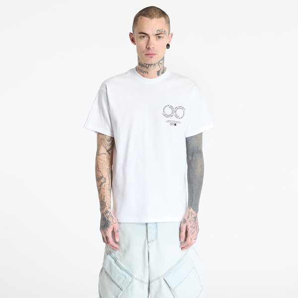 Tričko Carhartt WIP S/S Rotation T-Shirt UNISEX White/ Black S 62578069