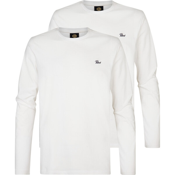 Petrol Industries Tričko čierna / biela 58393514