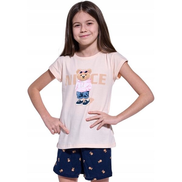 Cornette Dievčenské krátke pyžamo NICE 62600930