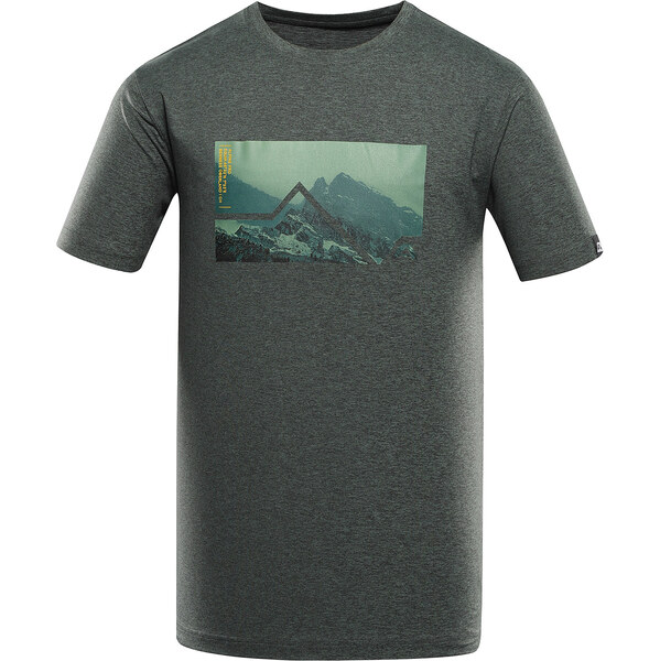 ALPINE PRO - GORAF 2 PÁNSKE MELÍROVANÉ TRIČKO Z RECIKLOVANÉHO 62604549