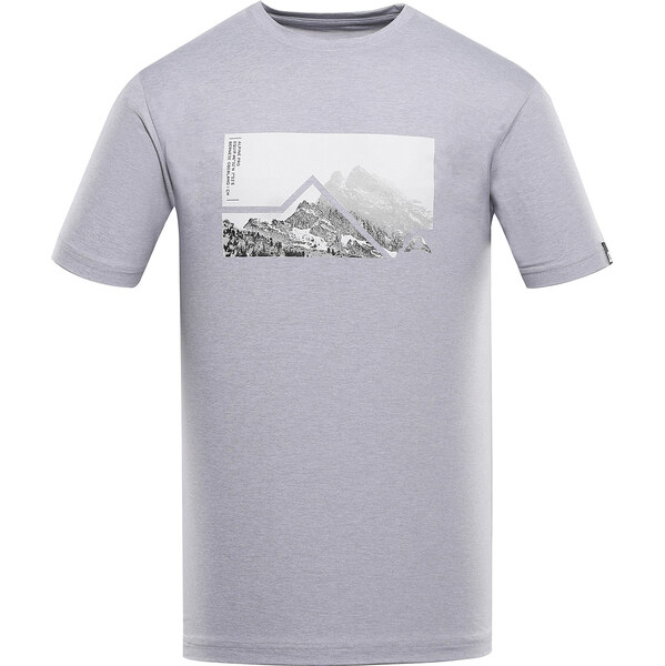 ALPINE PRO - GORAF 2 PÁNSKE MELÍROVANÉ TRIČKO Z RECIKLOVANÉHO 62604550