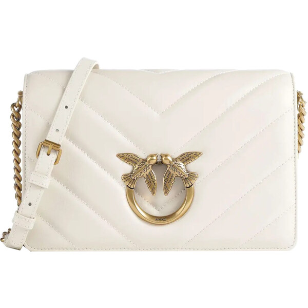 Pinko Dámska kožená crossbody kabelka 100063 A136 Z14Q 66585947