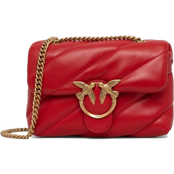 Pinko Dámska kožená kabelka 100039 A0F2 R30Q 66578956